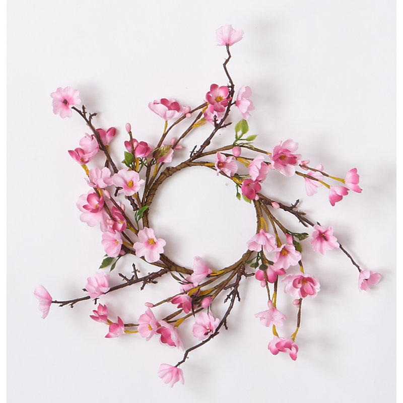 Cherry Blossom Décor 8" Candle Ring