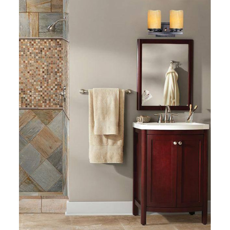 Éclairage pour meuble-lavabo 2 lumières Cristol