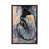 Dark Rustic Wood Framed Canvas