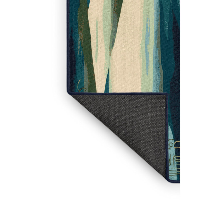 Tapis Aurora Whispers, Rond 4 pi