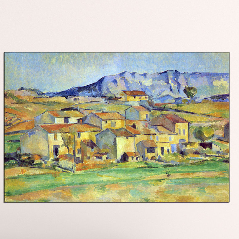 Paul Cezanne - Wrapped Canvas Painting, 90cm H x 135cm W x 1.8cm D