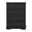Commode verticale à 5 tiroirs avec base arquée-136829972