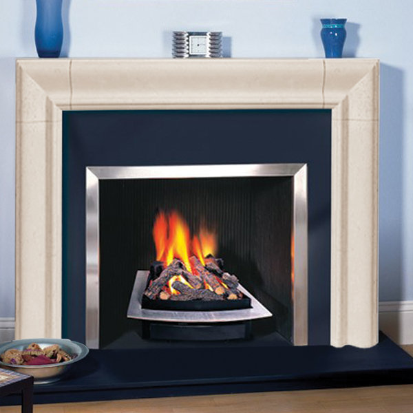 Builder Estate Cast Stone Fireplace Surround