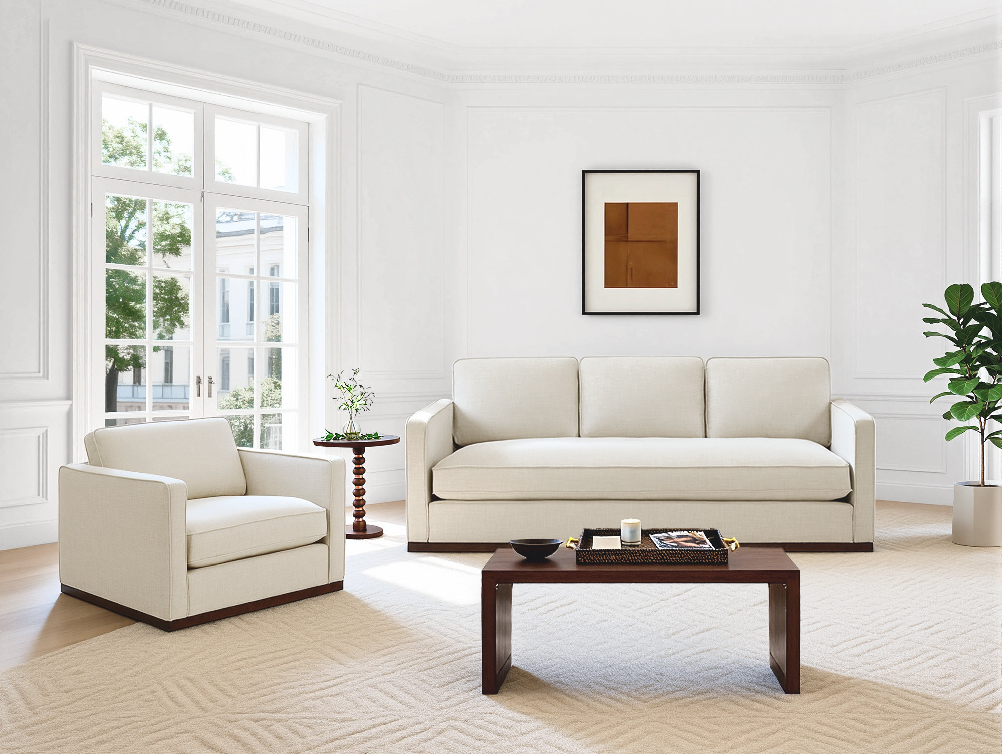 Ebern Designs Waldrep 2 Piece Upholstered Living Room Set & Reviews ...