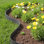 Bordure de jardin en plastique durable sans creusage en L 66 pi x 4 po Landscape