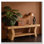 Easy Assembly Console Table with Storage Function