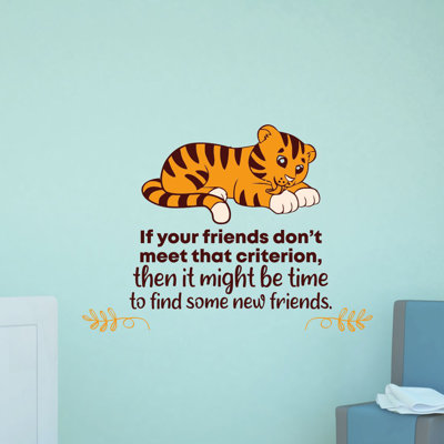 Text & Numbers Wall Decal