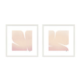 Clouds 1&2. Set Of 2 Painting by Lee Lessem