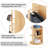 360° Rotating Multifunctional Full Length Mirror With Hook Storage Rack Coat Rack