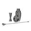 Ensemble d'outils de bar Viski Mixologiste