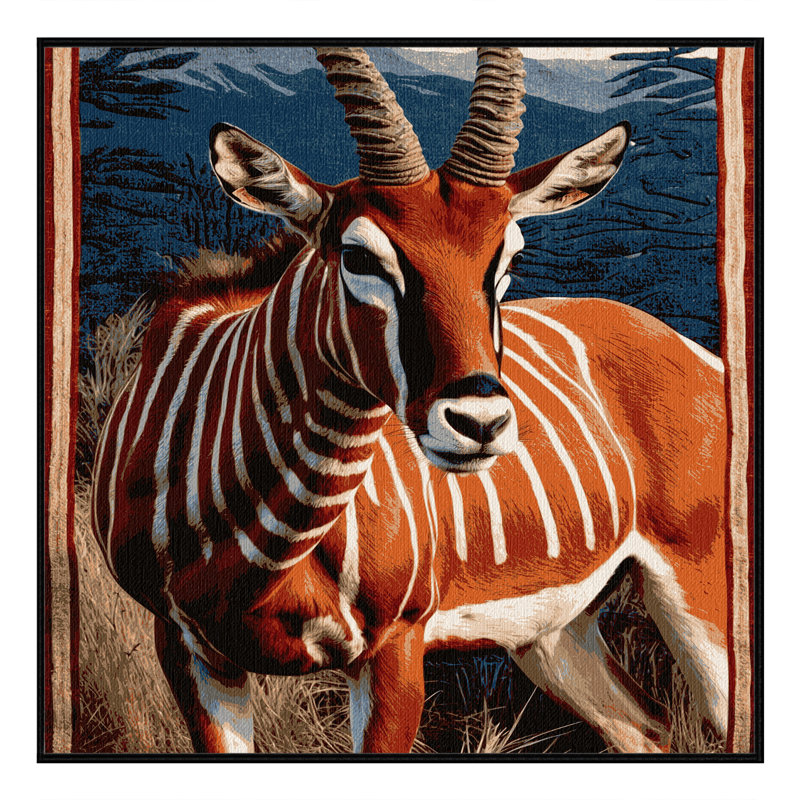  Tapis lavable Bongo, Carré 3 pi
