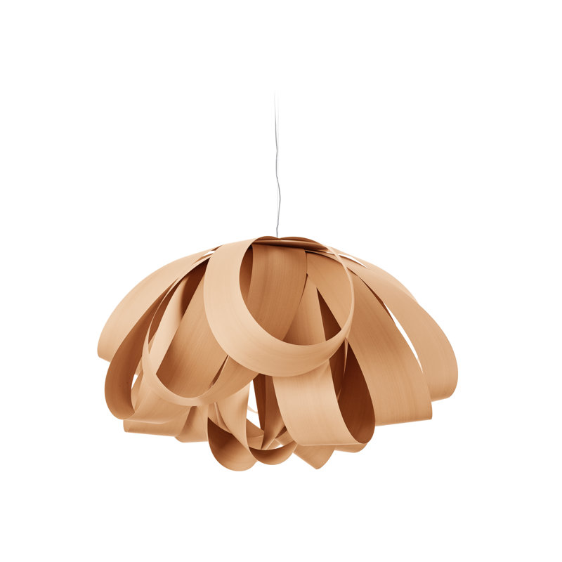 Agatha 1 - Light Pendant, Natural Cherry, E26 Base, 14.6" H x 30" W x 30.7" D