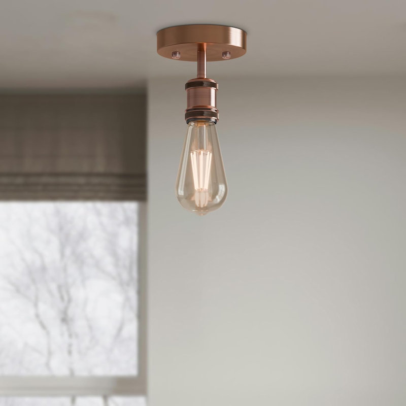 Semi Flush Mount, Copper