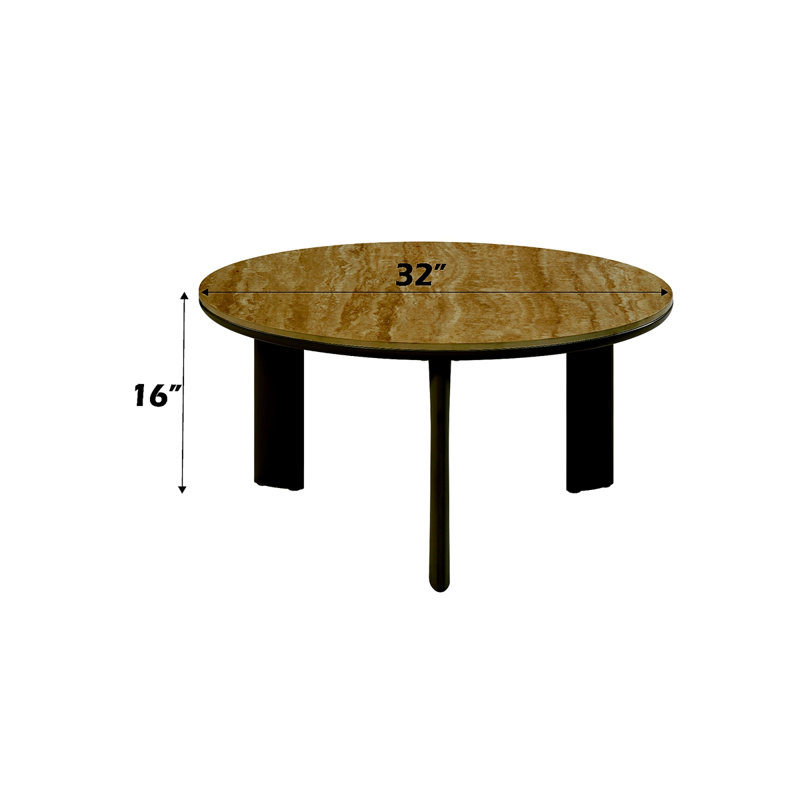 Plateau en céramique et table basse à finition gris clair
