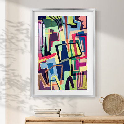 Connected Colours II -Framed Print