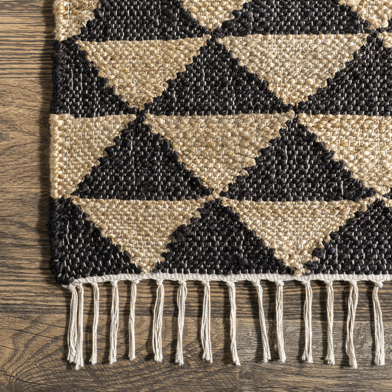  Tapis à motif géométrique Arrowroot, Rectangle 9 pi 6 po x 13 pi 6 po