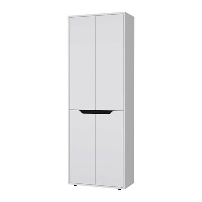 Garde-manger blanc à 5 tablettes