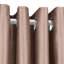 Polyester Semi Sheer Grommet/Eyelet Curtain Pair-212712757-212712749