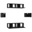 TV Cabinet Set Wall-Mounted 6 Pcs Engineered Wood-812077037-812077011