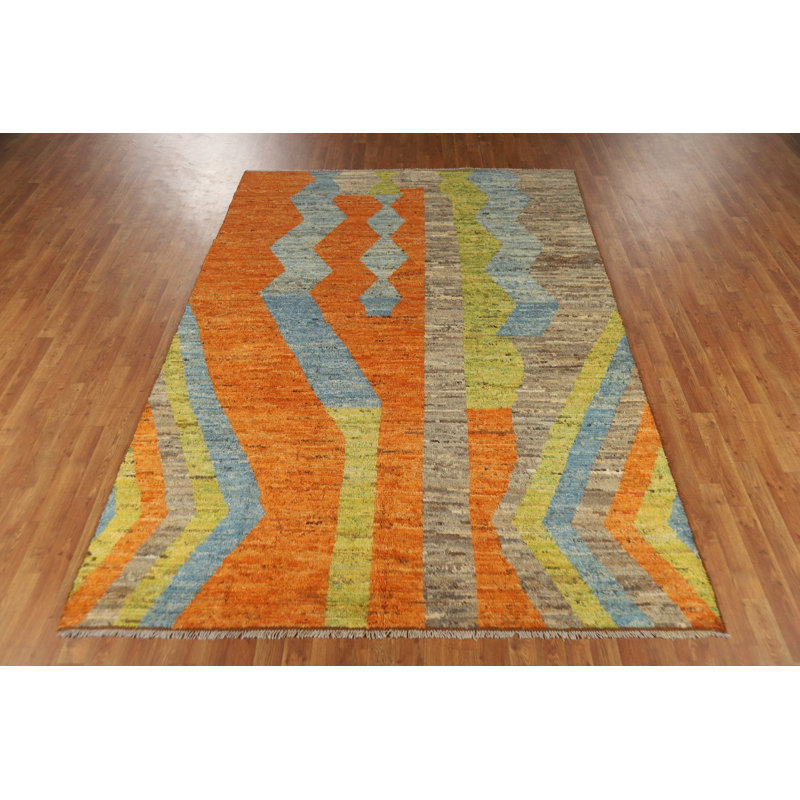 Tapis oriental marocain fait à la main 7 x 10