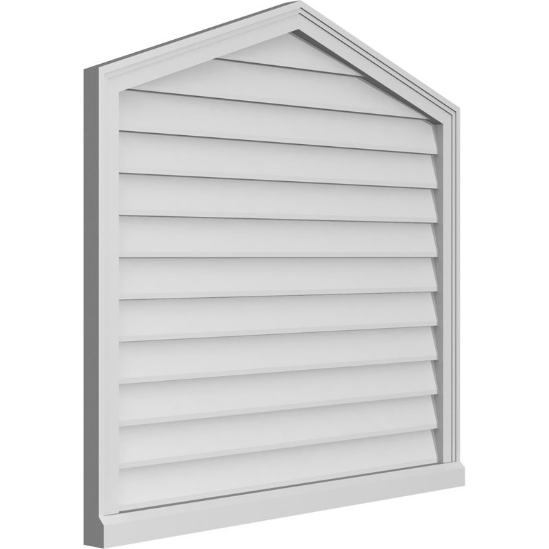 Ventilé à pignon non-fonctionnel Signature, H 38 po x l 40 po x P 2 po