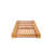 Sandblast Teak Frame/Cream Cushion