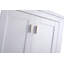 Base de meuble-lavabo simple 23,1 po seulement en blanc-88802349