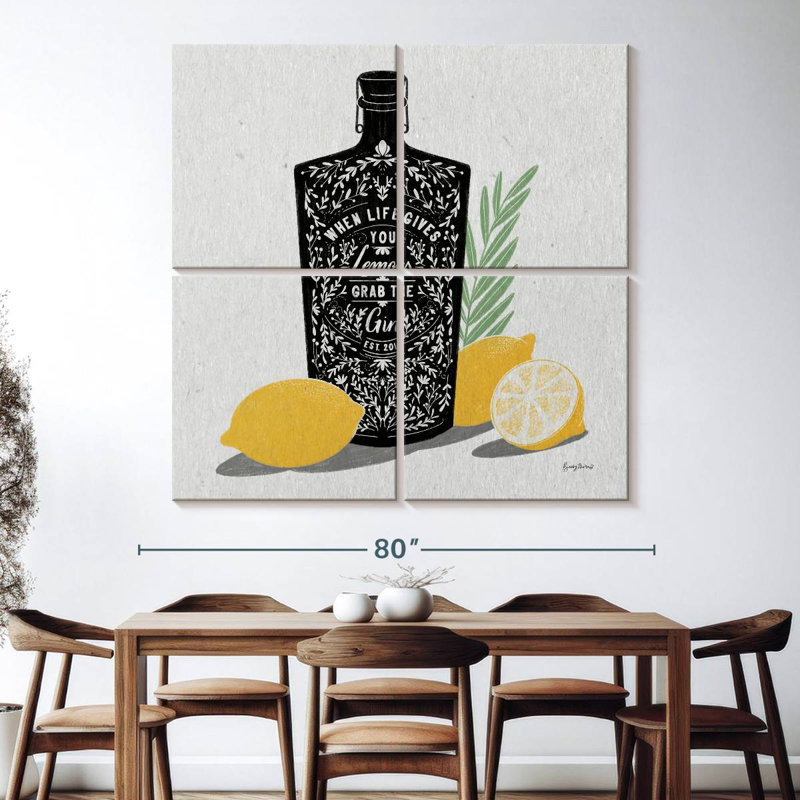 Tergel Fruity Spirits Gin, 74" H x 74" W