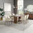 Willene Dining Table W/Ceramic Top-1601942510-1601942507