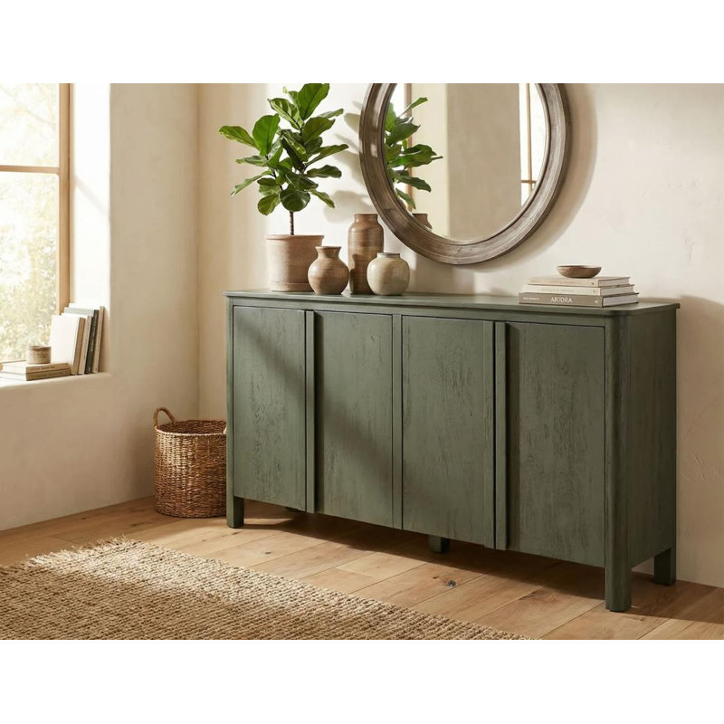 Console 4 portes Xel-Ha, Vert