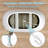 55" Freestanding Soaking Acrylic Bathtub-104907272