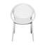 Chaise de patio empilable Gravely-28962062
