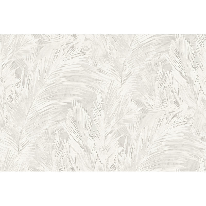 Papier peint floral Alisson, Brouillard