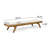 Brayhan Outdoor Acacia Wood Chaise Lounge , Cushion Included-220005250-153817417