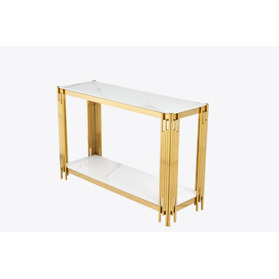 Kya 120cm Stone Top Console Table