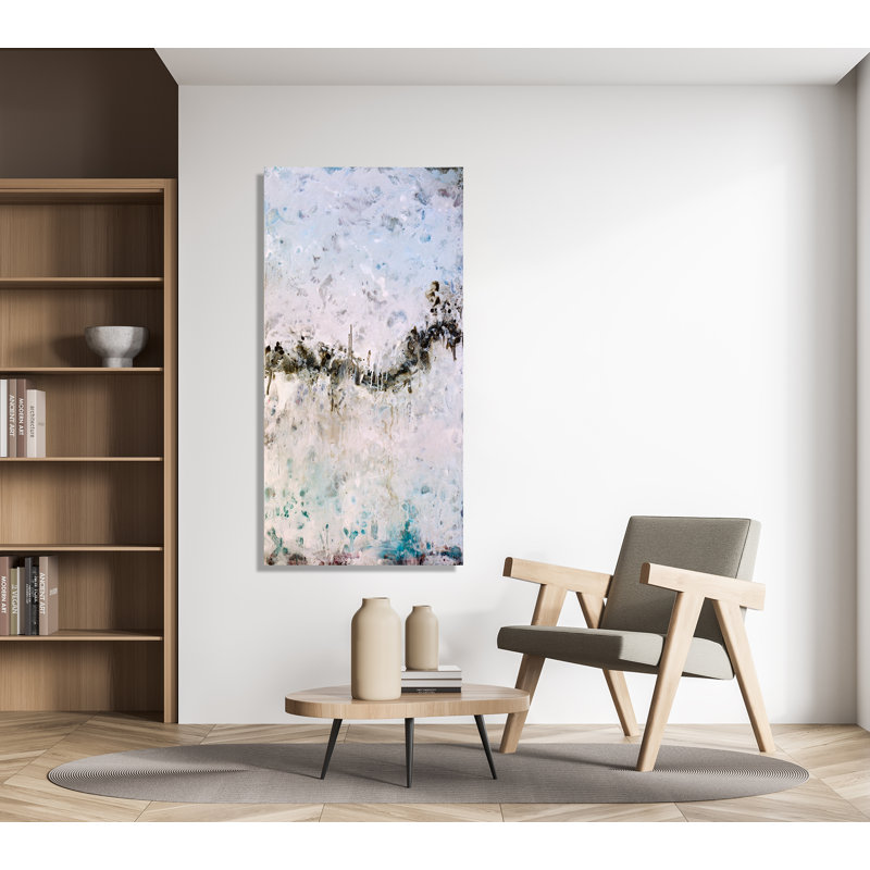 Horizon I Print by John Beard, White Framed Canvas, 48" H x 24" W x 1.75" D