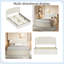 No-spring Queen Tufted Upholstered Bed Frame With Crystal Button Accents, Wingback Headboard And Underbed Storage-722032036