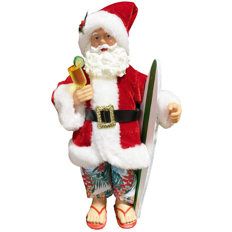 10" Surf’s Up Santa