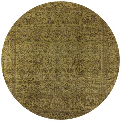 Tapis oriental oriental doré