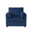 Fauteuil d'appoint rembourré avec rangement-442806582