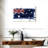 Borges Painted Australian Flag-107700608