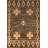 Brown Wool Moroccan Oriental Area Rug 7x9