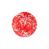Splatter Flat Salad Plates, Black