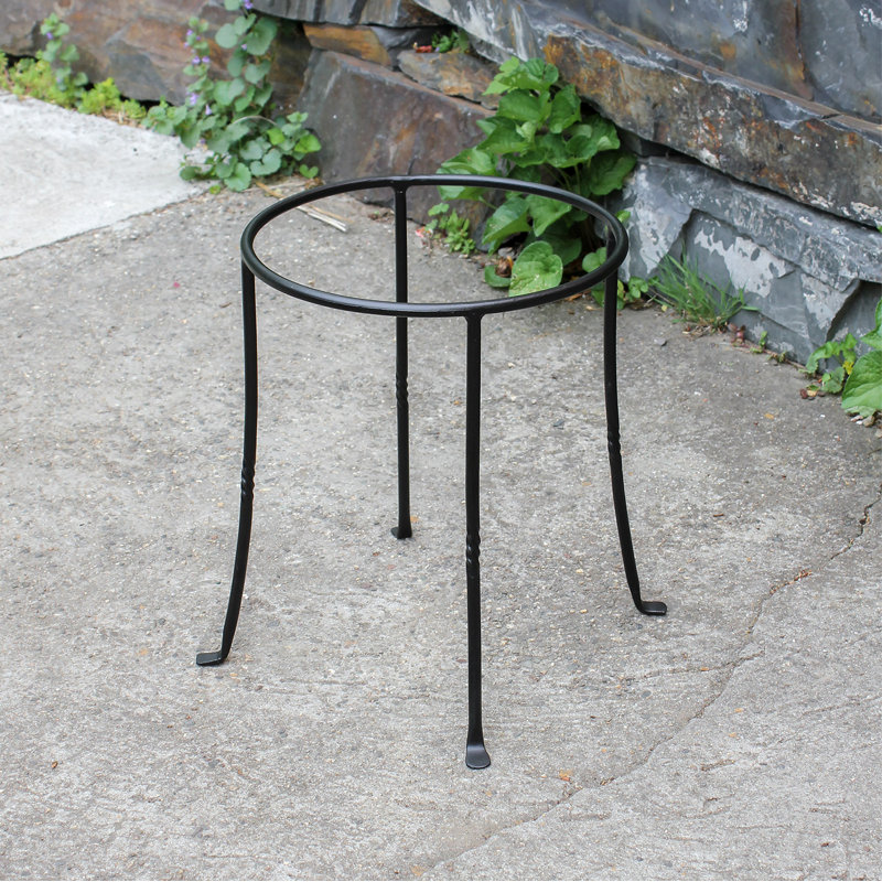 Drumnasole Iron Pedestal Birdbath