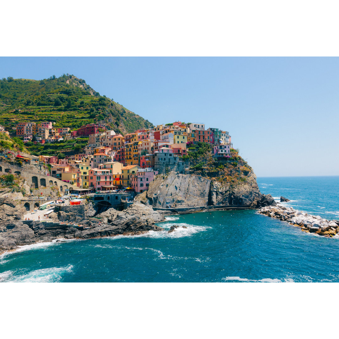 Manarola Village von MoreISO - Leinwandbild