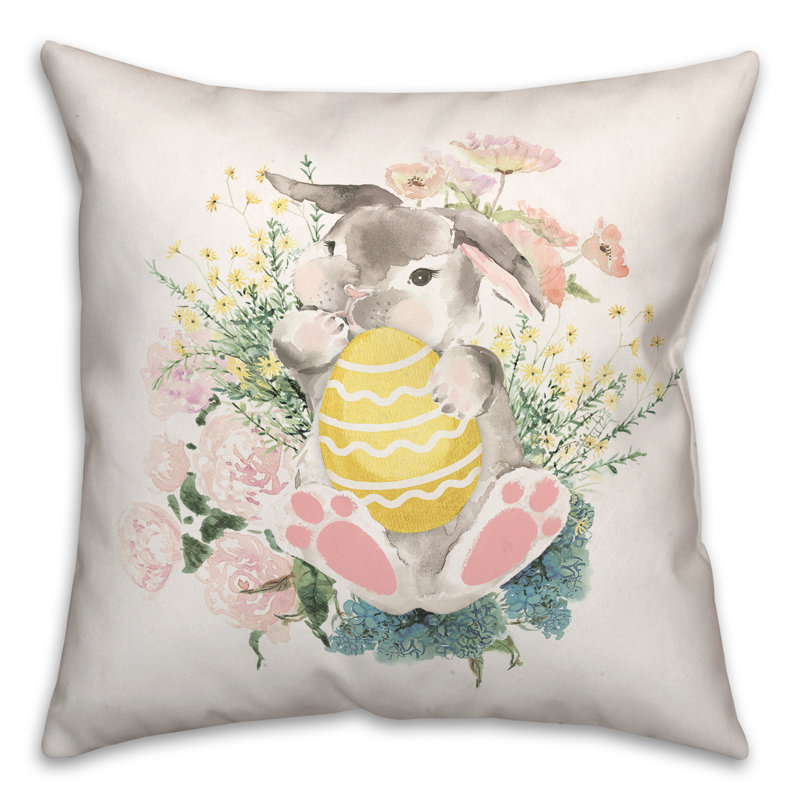 Hovik Polyester/Polyester Blend Throw Square Indoor/Outdoor Pillow Cover & Insert