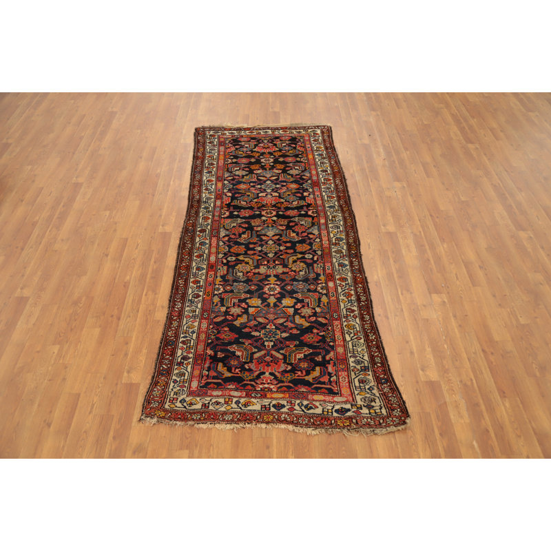 Tapis traditionnel en laine à teinture végétale 4 x 8