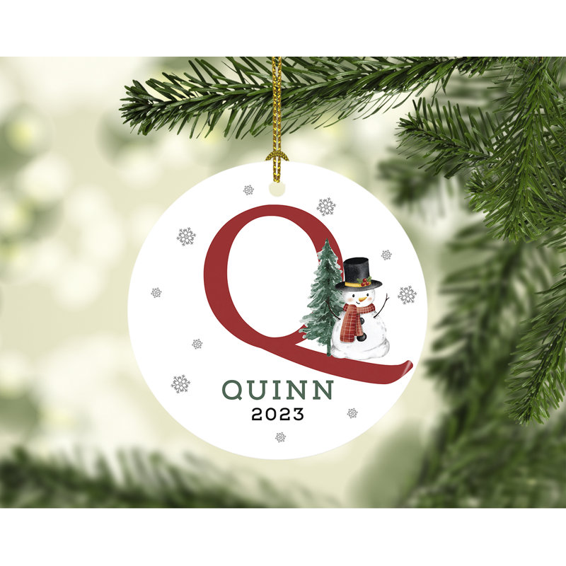0.1'' Holiday Shaped Ornament, Yes