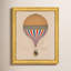 Hot Air Balloon 1874 Poster Giclee Print