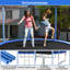 Jeannette 14' Trampoline With Safety Enclosure